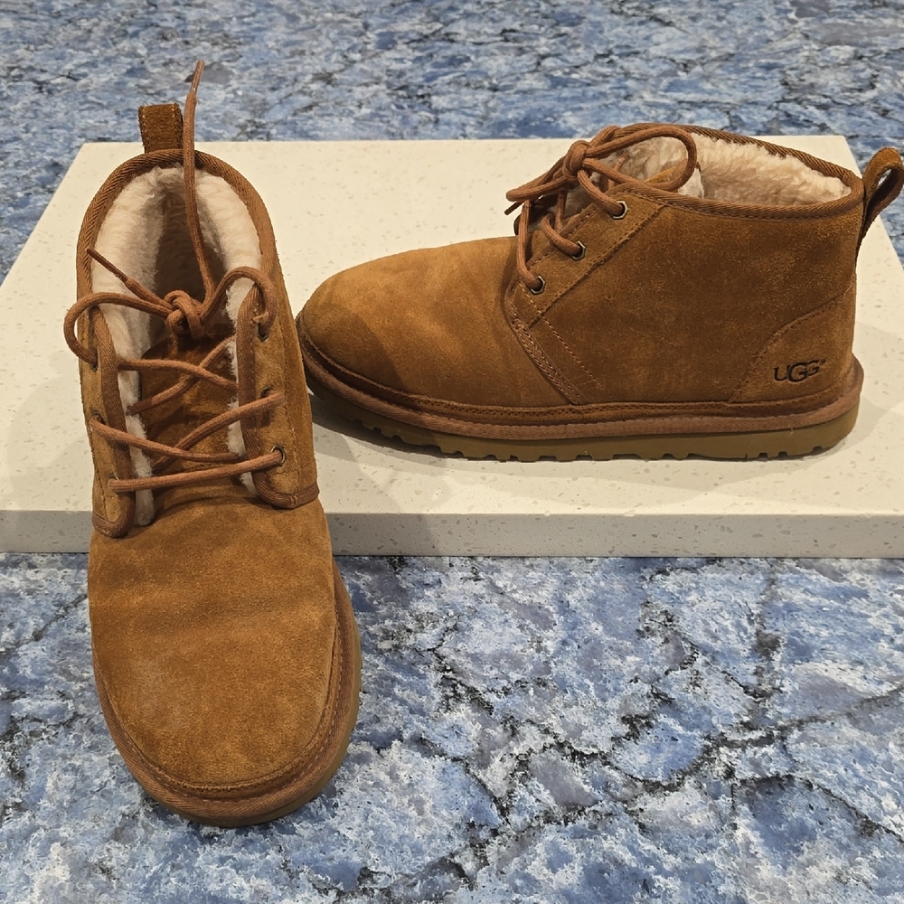 UGG Men's Brown Suede Boots
